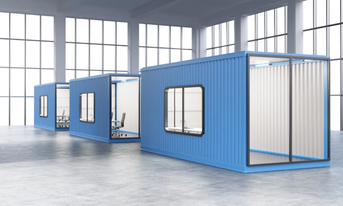 Cum se face o cabină de pază într-un container modular?