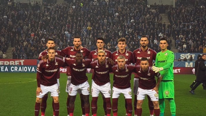 Încăierare între suporterii la partida Rapidului: patru indivizi expulzați, două sancționate cu amendă