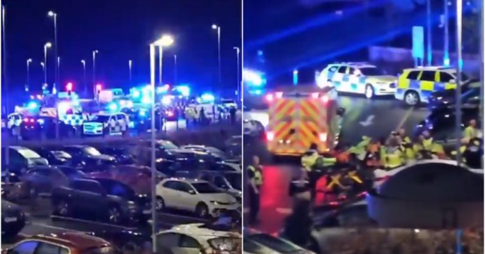 Incident sângeros într-un tren din Marea Britanie: câteva persoane înjunghiate, doi suspecți au fost arestați