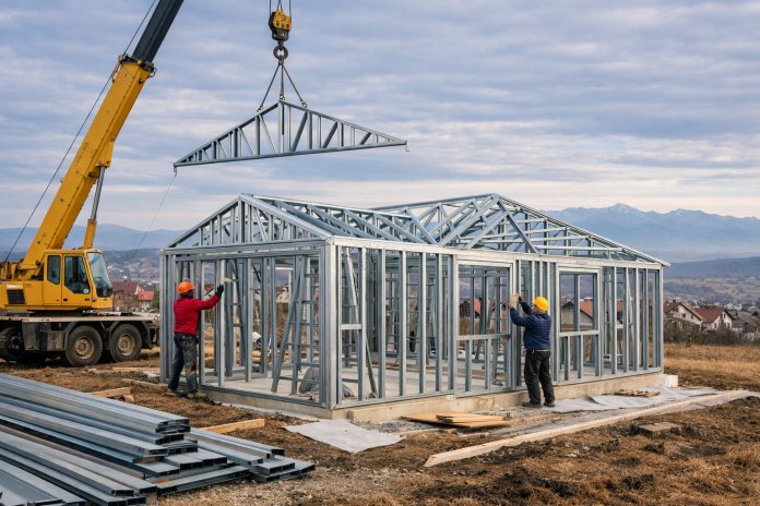 Cât de populare sunt casele pe structură metalică în România?
