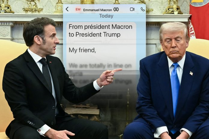 Donald Trump a făcut publice mesajele primite de la Emmanuel Macron: „Prietene, nu pricep ce intenționezi în Groenlanda”