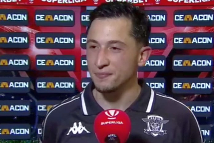 Moruțan, ales jucătorul partidei după 30 de minute în Superliga: „Trofeul? Desigur că este realizabil. Îmi doresc să evoluez tot mai bine”