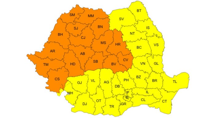 ANM a transmis un cod roșu de caniculă: începând de luni, aproape întreaga țară va fi în alertă. Temperaturi de până la...