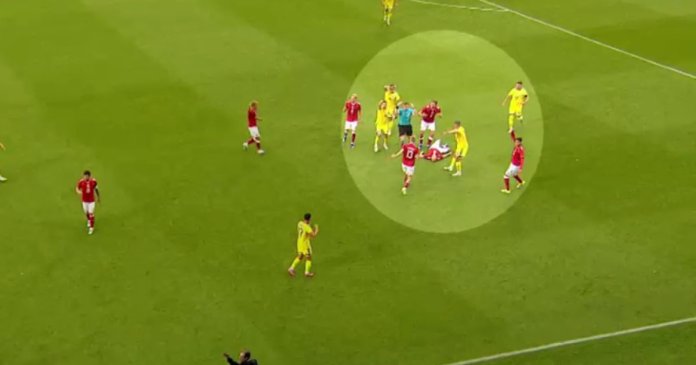 Christian Eriksen a colapsat pe gazon în partida Danemarca – Ucraina. A fost la un pas să își piardă viața în 2021.