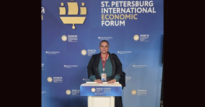 Șoșoacă îi comunică lui Putin la Sankt Petersburg că românii nu au lipsă de respect: „Nu ne dorim să susținem Ucraina, însă...”