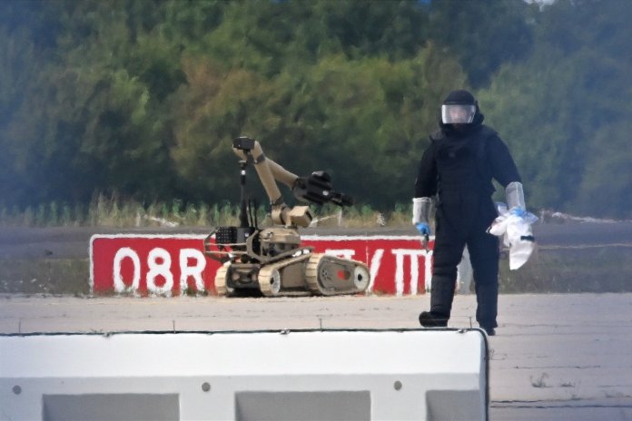 Infiltrare fără precedent în Europa: o dronă rusă utilizată în Ucraina, echipată cu explozibil Semtex, a intrat pe aeroportul din Leipzig, Germania
