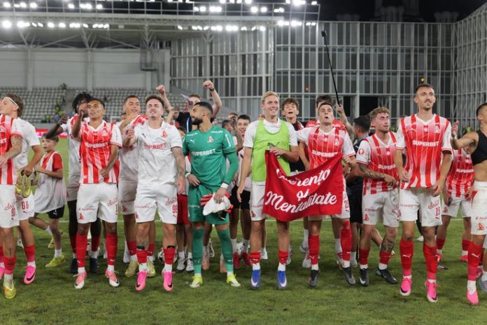 Nu s-au dat bătuți! » Ce s-a petrecut pe teren, imediat după Dinamo - FC Voluntari 4-0